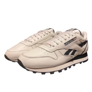Reebok Classic‎ Leather 1983 Chalk Vector Navy 100202782 Men's Sz US 7 / EU 39
